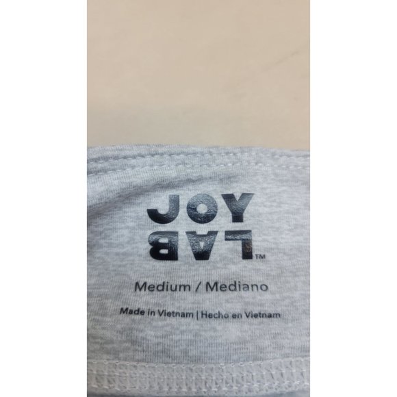 Women's Mid-Rise Brushed Jersey Jogger Pants - JoyLab Heather Gray Medium - Picture 4 of 8